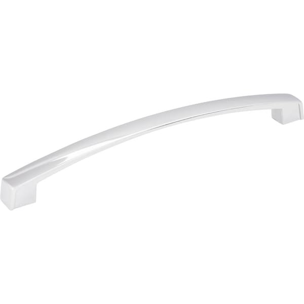 Jeffrey Alexander 192 mm Center-to-Center Polished Chrome Merrick Cabinet Pull 549-192PC - main